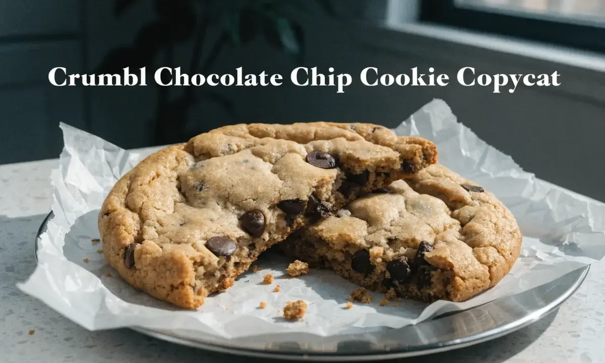 Crumbl Chocolate Chip Cookie Copycat: The Ultimate At-Home Recipe