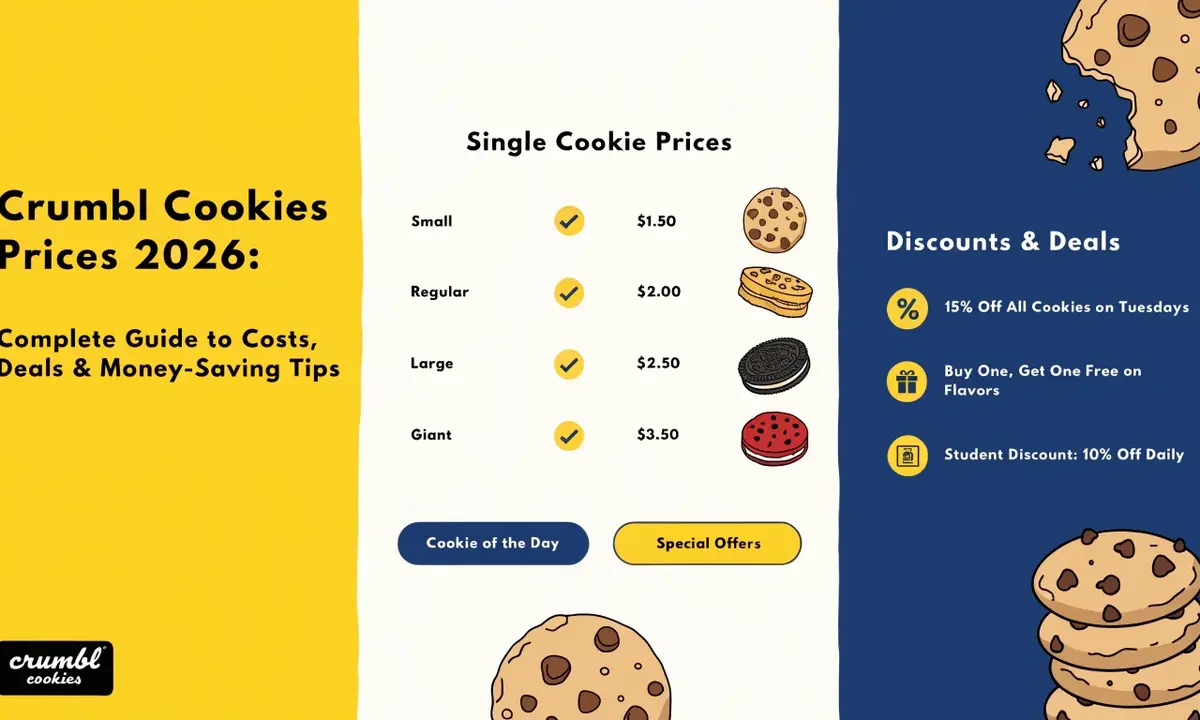 Crumbl Cookies Prices: Complete Guide to Costs, Deals & Money-Saving Tips