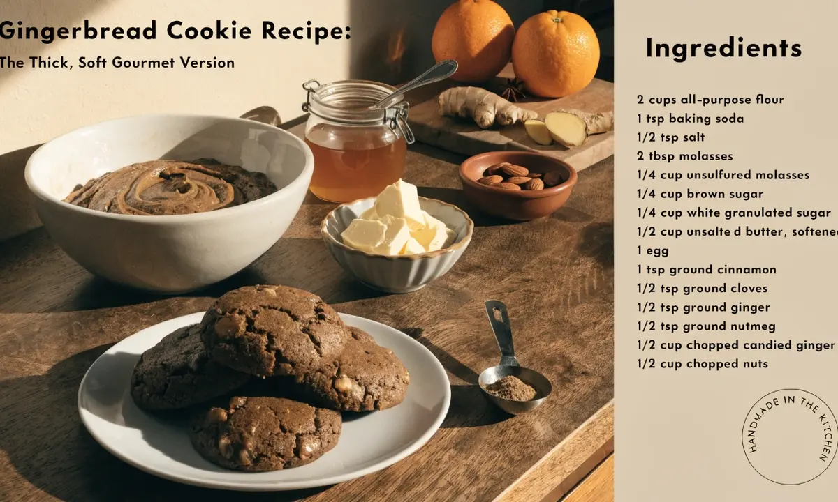 Gingerbread Cookie Recipe