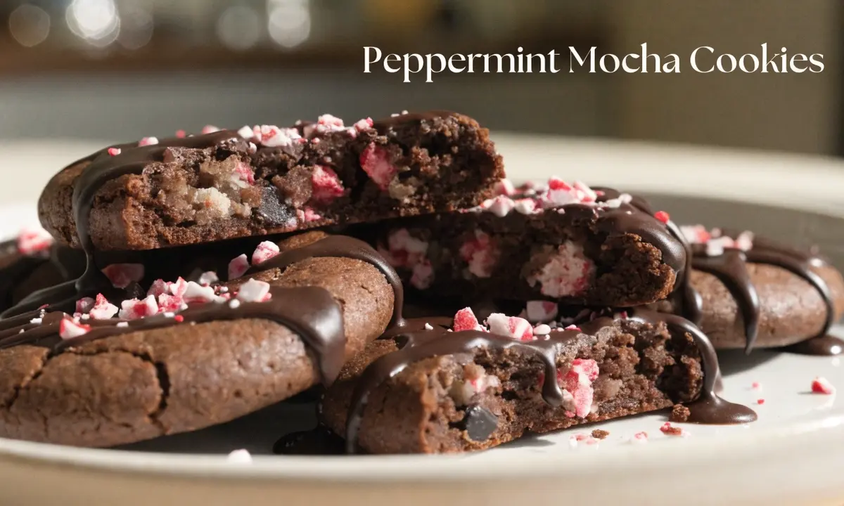 Peppermint Mocha Cookies