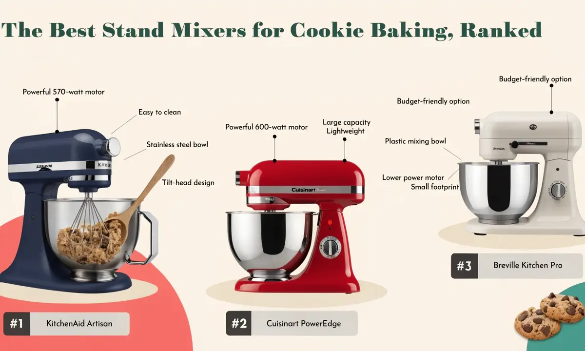 The Best Stand Mixers for Cookie Baking, Ranked