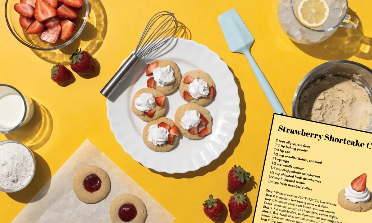 Strawberry Shortcake Cookie Recipe for Summer