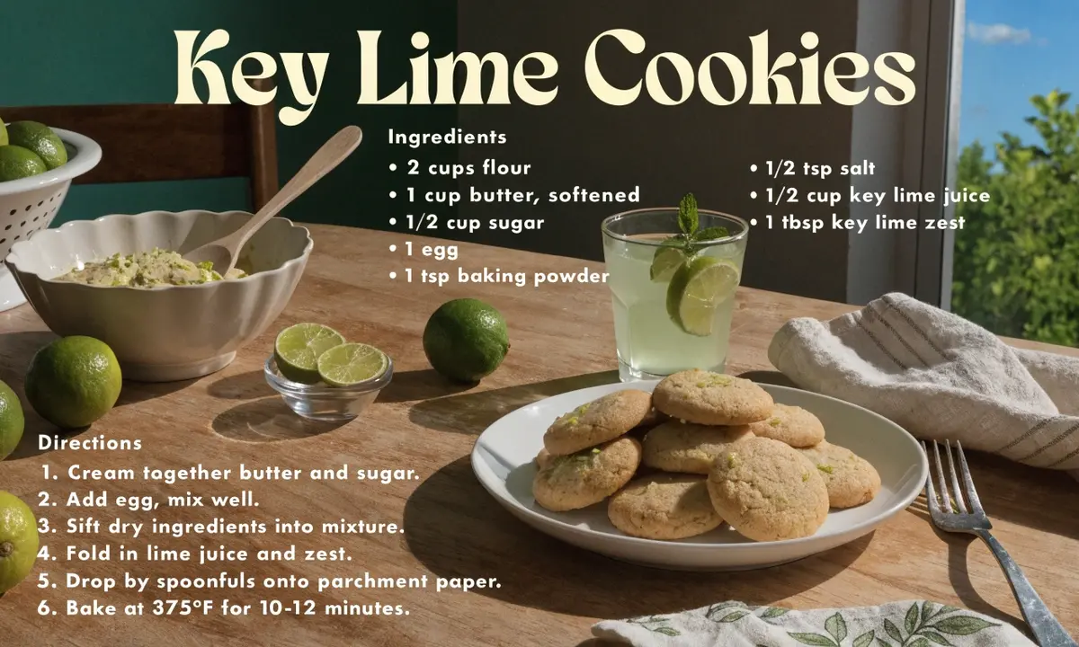 key lime cookie recipe