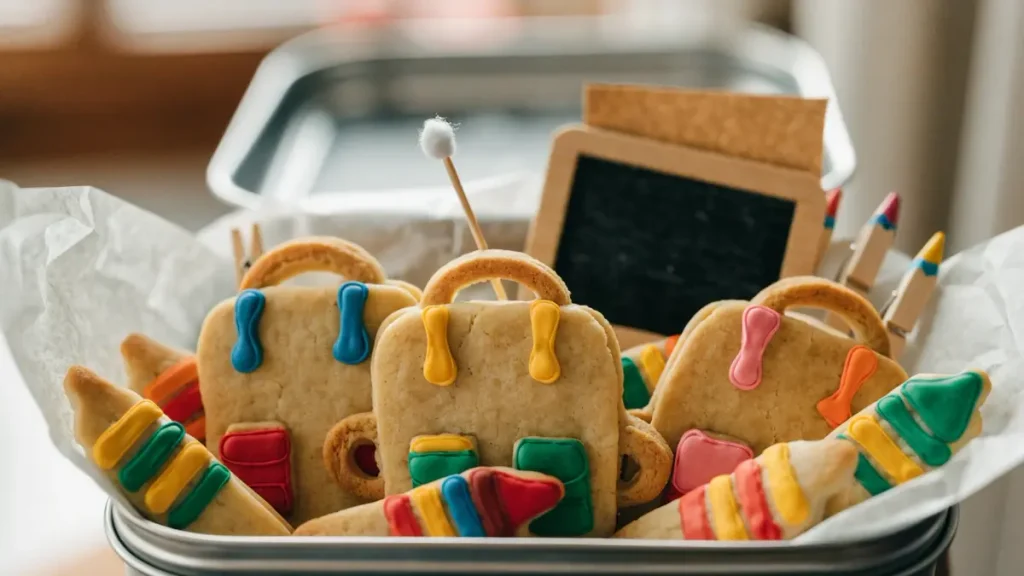 back to school cookies