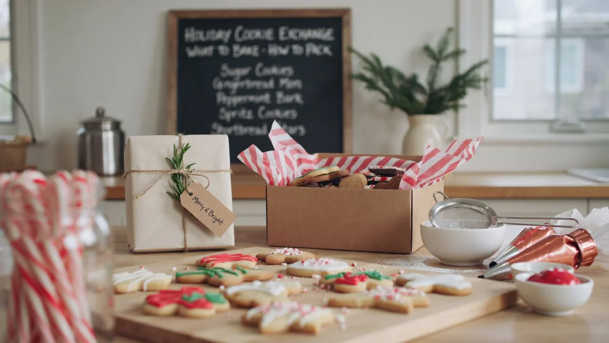Christmas Cookie Gift Boxes and Cookie Exchanges: What to Bake, How to Pack