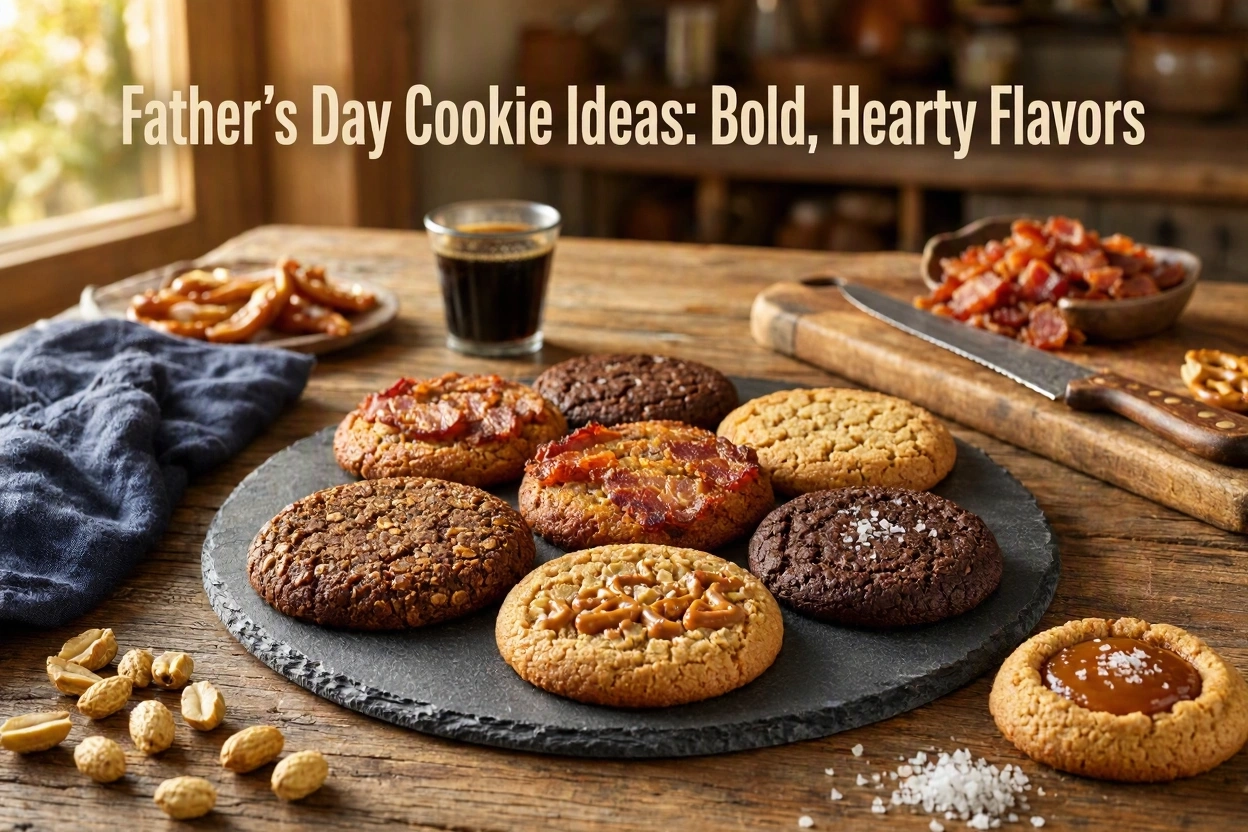Father’s Day Cookie Ideas: Bold, Hearty Flavors