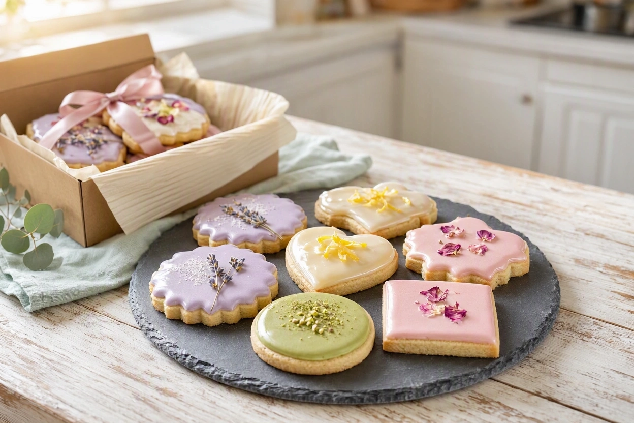 Mother’s Day Cookie Gift Ideas: Floral and Pastel Flavors