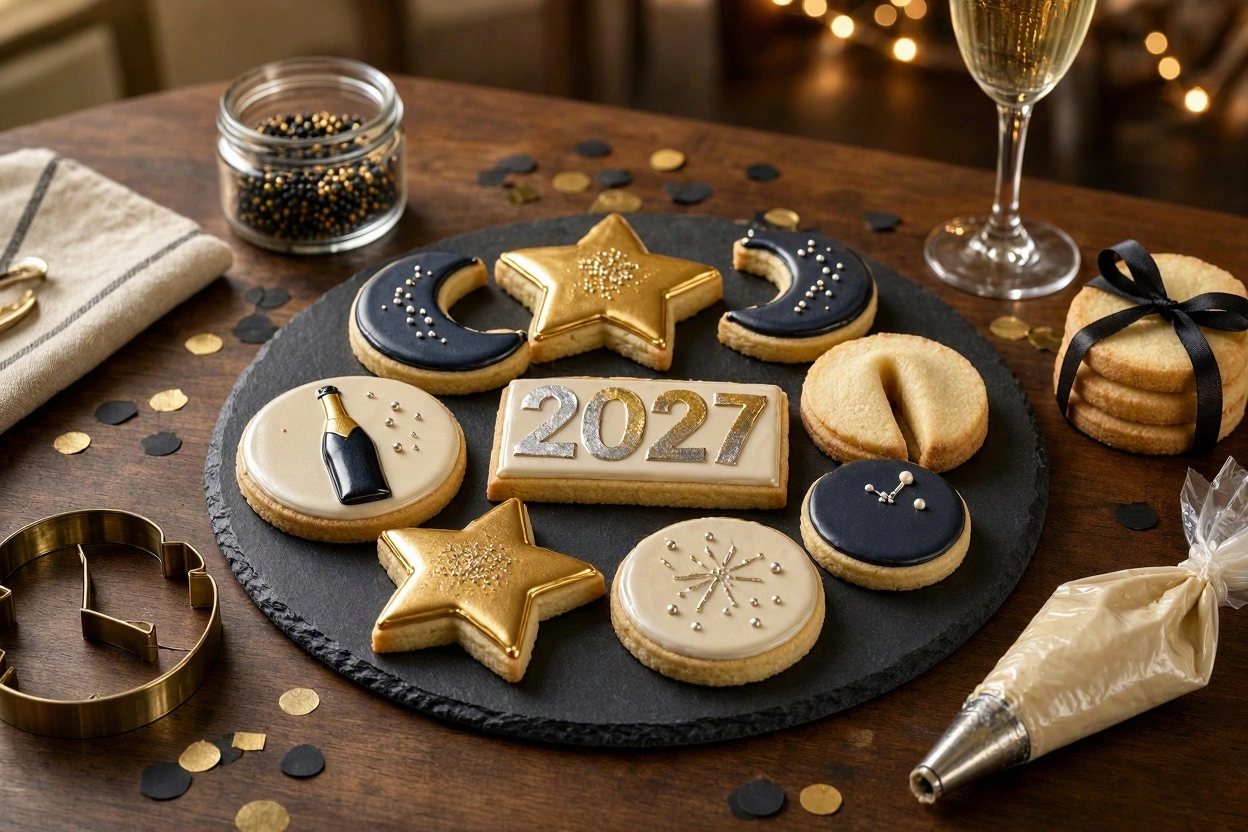 New Yearโs Eve Cookie Ideas for Celebrating in Style