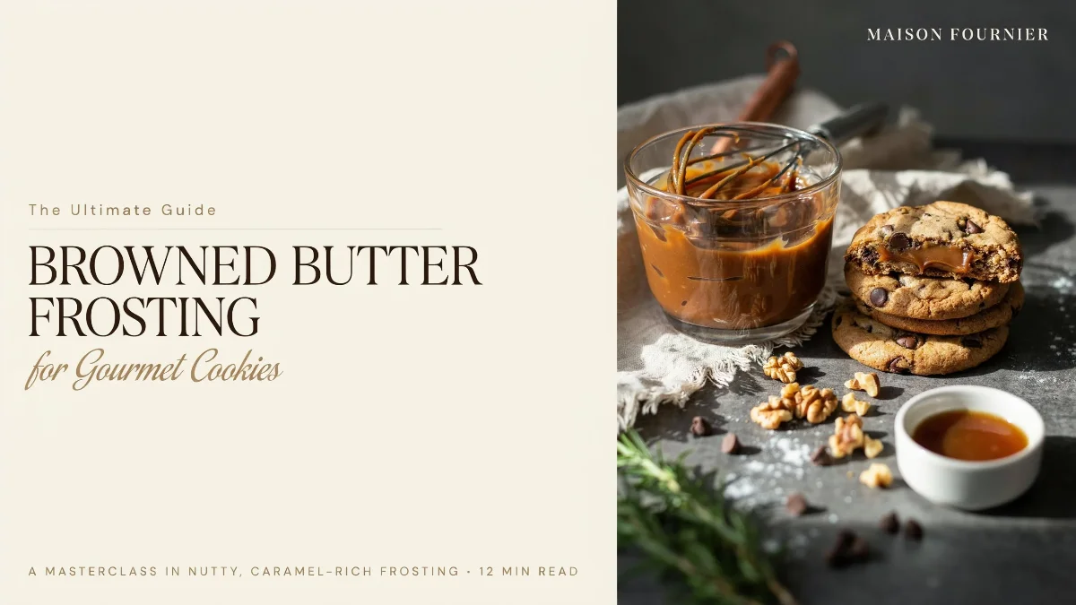 The Ultimate Guide to Browned Butter Frosting for Gourmet Cookies