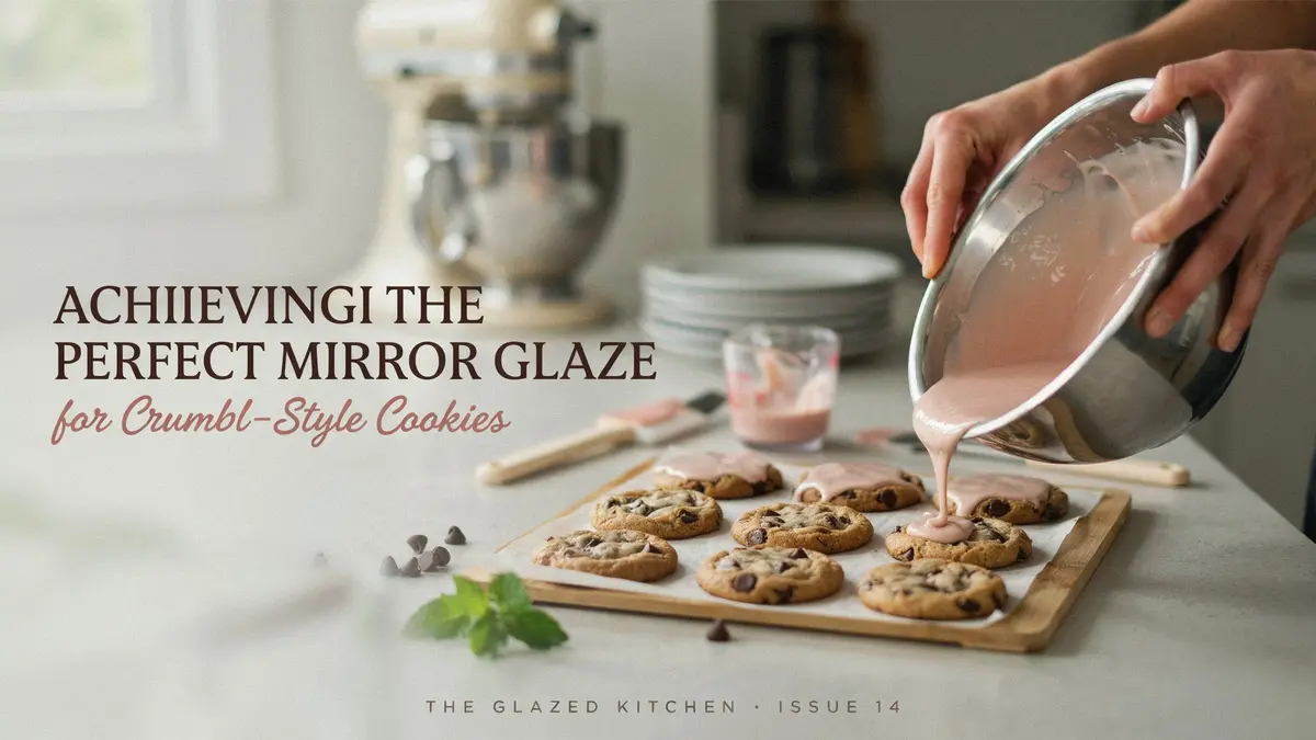 mirror glaze for cookies